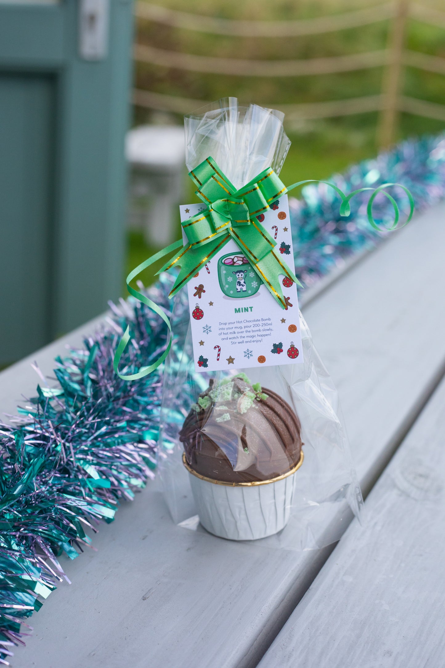 Mint Hot Chocolate Bomb