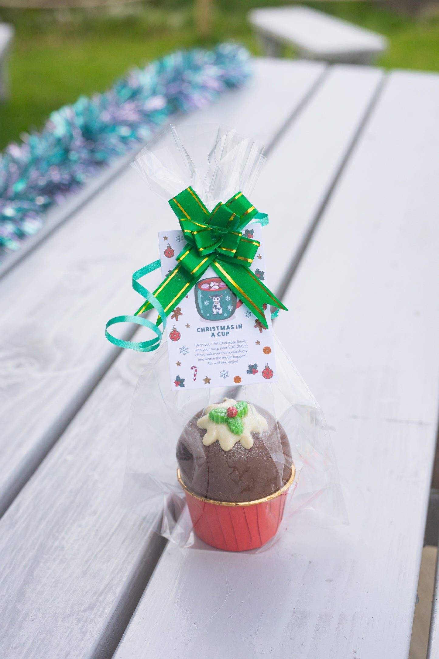 Christmas in a Cup! Hot Chocolate Bomb